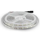 Kép 1/12 - V-TAC LED szalag IP65 SMD 3528 chip 120 db/m hideg fehér, 100 Lm/W - SKU 212037