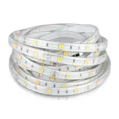 Kép 8/11 - V-TAC LED szalag IP65 SMD 5050 chip 30 db/m meleg fehér - SKU 212145