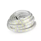 Kép 12/21 - V-TAC LED szalag IP65 SMD 5050 chip 60 db/m természetes fehér, 80LM/W - SKU 212563