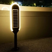 Kép 7/15 - V-TAC leszúrható napelemes LED kerti lámpa mozgásérzékelővel, meleg fehér - SKU 6666