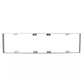 V-TAC mennyezetre szerelhető fehér DIY LED panel keret 120x30cm - SKU 8158