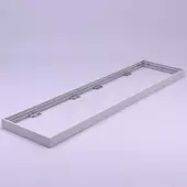 Kép 3/4 - V-TAC mennyezetre szerelhető fehér DIY LED panel keret 120x30cm - SKU 8158