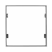 Kép 1/4 - V-TAC mennyezetre szerelhető fehér DIY LED panel keret 60x60cm - SKU 8156