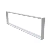 Kép 1/2 - V-TAC mennyezetre szerelhető fehér DIY műanyag LED panel keret 120x30cm - SKU 6708