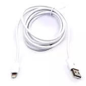 Kép 1/6 - V-TAC MFi licences iPhone 1.5m hálózati kábel, lightning kábel, fehér - SKU 8453