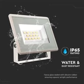 V-TAC mini LED reflektor 10W hideg fehér, fehér házzal - SKU 6732