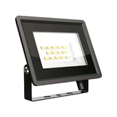 V-TAC mini LED reflektor 10W hideg fehér, fekete házzal - SKU 6729