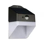 Kép 13/20 - V-TAC napelemes fali lámpa 2W, természetes fehér, szenzorral, PANDA - SKU 10309