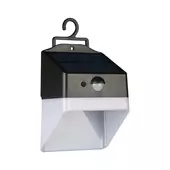 Kép 15/20 - V-TAC napelemes fali lámpa 2W, természetes fehér, szenzorral, PANDA - SKU 10309
