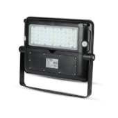 Kép 10/15 - V-TAC napelemes mozgásérzékelős LED reflektor 10W természetes fehér 110 Lm/W - SKU 9869