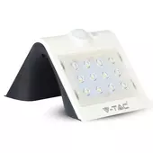Kép 8/13 - V-TAC napelemes, mozgásérzékelős LED reflektor, fehér, 1.5W természetes fehér - SKU 8276