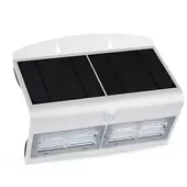 Kép 1/12 - V-TAC napelemes, mozgásérzékelős LED reflektor, fehér, 7W természetes fehér - SKU 8278