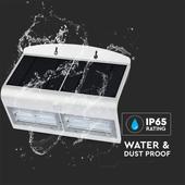 Kép 6/12 - V-TAC napelemes, mozgásérzékelős LED reflektor, fehér, 7W természetes fehér - SKU 8278
