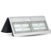Kép 8/12 - V-TAC napelemes, mozgásérzékelős LED reflektor, fehér, 7W természetes fehér - SKU 8278