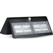 Kép 8/12 - V-TAC napelemes, mozgásérzékelős LED reflektor, fekete, 7W természetes fehér - SKU 8279