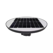 Kép 10/13 - V-TAC napelemes, mozgásérzékelős oszlopra szerelhető lámpa, 10W, természetes fehér - SKU 5152