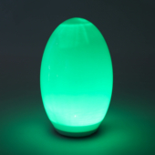 Kép 8/11 - V-TAC napelemes ovális gömb alakú RGB+meleg fehér színváltós akkus LED dekoráció - SKU 8557