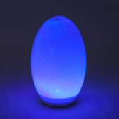 Kép 9/11 - V-TAC napelemes ovális gömb alakú RGB+meleg fehér színváltós akkus LED dekoráció - SKU 8557