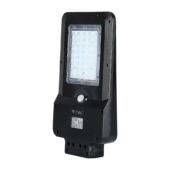 Kép 1/14 - V-TAC napelemes utcai LED lámpa, térvilágító lámpatest 15W hideg fehér - SKU 8548