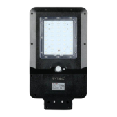Kép 13/14 - V-TAC napelemes utcai LED lámpa, térvilágító lámpatest 15W természetes fehér - SKU 8549