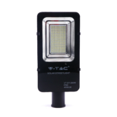 Kép 3/15 - V-TAC napelemes utcai LED lámpa, térvilágító lámpatest 50W hideg fehér - SKU 95509