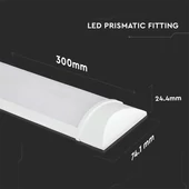 V-TAC PRO bútor, - és pultvilágító LED lámpa 30cm 10W meleg fehér - SKU 659