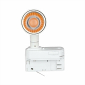 Kép 7/9 - V-TAC PRO COB LED sínes spotlámpa állítható 15W CRI&gt;90 meleg fehér - SKU 21356