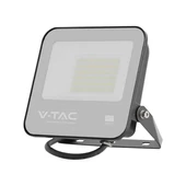 V-TAC PRO D-széria LED reflektor 50W meleg fehér 115 Lm/W, fekete ház - SKU 23199