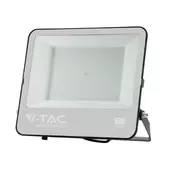 Kép 1/9 - V-TAC PRO LED reflektor 200W természetes fehér, fekete házzal - SKU 23601