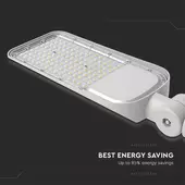 Kép 5/13 - V-TAC PRO utcai LED lámpa, térvilágító lámpatest 100W természetes fehér, 115 Lm/W - SKU 2120426