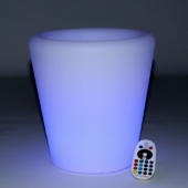 Kép 10/11 - V-TAC RGB színváltós akkus LED virágcserép - SKU 40181