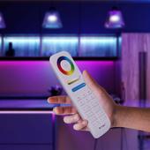 Kép 7/7 - V-TAC RGB+W 8 zónás rádiófrekvenciás LED szalag távirányító - SKU 2921