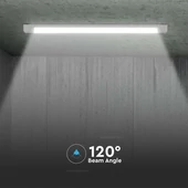 V-TAC Slim LED lámpa 150cm 50W hideg fehér 120 Lm/W - SKU 20355