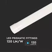 Kép 3/8 - V-TAC Slim LED lámpa 30cm 10W hideg fehér 120 Lm/W - SKU 20346