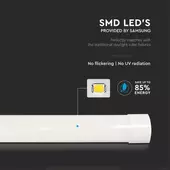 Kép 4/8 - V-TAC Slim LED lámpa 30cm 10W hideg fehér 120 Lm/W - SKU 20346