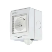 V-TAC Smart - okostelefonnal kapcsolható, WiFi-s, vízálló, fali aljzat - SKU 8414