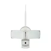 Kép 1/13 - V-TAC Smart - WiFi-s, fehér, beltéri reflektor, mozgásérzékelővel, kamerával - SKU 5745