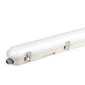 Kép 1/13 - V-TAC sorolható LED lámpa 120cm 36W IP65 hideg fehér, fehér fedlap, 120 Lm/W - SKU 2120216
