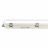 Kép 9/13 - V-TAC sorolható LED lámpa 120cm 36W IP65 hideg fehér, fehér fedlap, 120 Lm/W - SKU 2120216