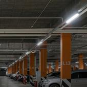 Kép 9/9 - V-TAC sorolható LED lámpa 120cm 36W IP65 természetes fehér, fehér fedlap, 120 Lm/W - SKU 2120207