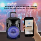 V-TAC Soundor 50W Bluetooth hangszóró LED világítással - SKU 7738