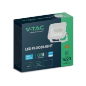 Kép 1/19 - V-TAC SP-széria LED reflektor 20W természetes fehér, fehér ház - SKU 10018