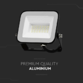 Kép 8/10 - V-TAC SP-széria LED reflektor 20W természetes fehér, fekete ház - SKU 10015
