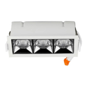 Kép 1/12 - V-TAC süllyeszthető 12° mélysugárzó LED lámpa 12W természetes fehér - SKU 974