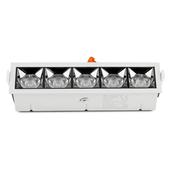 Kép 9/14 - V-TAC süllyeszthető 12° mélysugárzó LED lámpa 20W természetes fehér - SKU 980