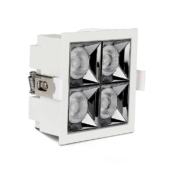 Kép 1/13 - V-TAC süllyeszthető 38° mélysugárzó LED lámpa 16W természetes fehér - SKU 992