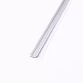 Kép 1/3 - V-TAC süllyeszthető alumínium LED szalag profil fehér fedlappal 2m - SKU 3350
