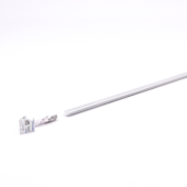 Kép 3/4 - V-TAC süllyeszthető alumínium LED szalag profil fehér fedlappal 2m - SKU 3357