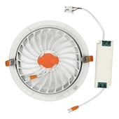 Kép 6/8 - V-TAC süllyeszthető LED COB mélysugárzó lámpa 10W hideg fehér - SKU 841