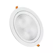 Kép 1/9 - V-TAC süllyeszthető LED SMD mélysugárzó lámpa 10W hideg fehér, 105 Lm/W - SKU 21841